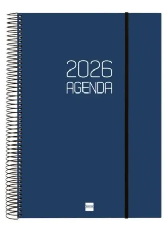 AGENDA ANUAL ESP. OPAQUE 2026 D/P E40 21,0X29,7CM AZUL