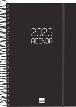(CAT) AGENDA ANUAL 2026 OPAQUE E11 DP NEGRE