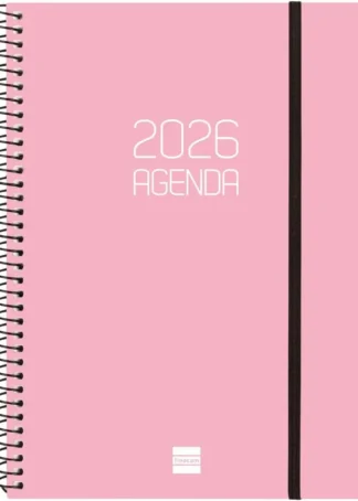 (CAT) AGENDA ANUAL 2026 OPAQUE E10 SVH ROSA