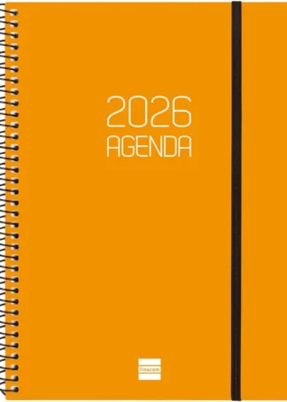 (CAT) AGENDA ANUAL 2026 OPAQUE E10 SVH TARONJA