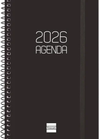 (CAT) AGENDA ANUAL 2026 OPAQUE E5 SVH NEGRE