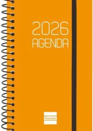 AGENDA ANUAL ESPIRAL 2026 OPAQUE E5 SVH AZUL