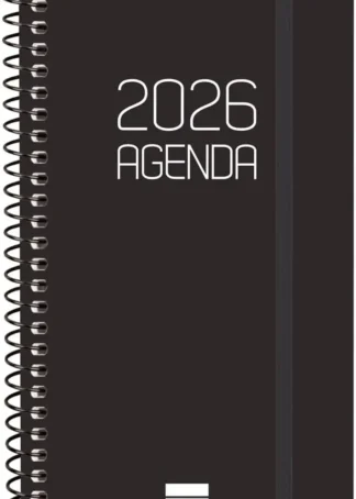 (CAT) AGENDA ANUAL 2026 OPAQUE E9 SVH NEGRE