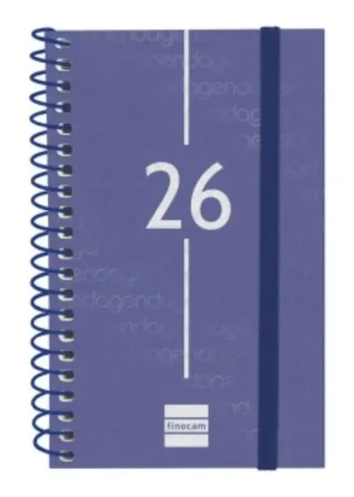 AGENDA ANUAL ESPIRAL 2026 YEAR E5 SVH AZUL
