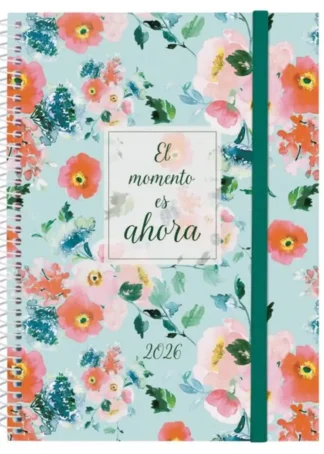 AGENDA ESPIRAL ANUAL 2026 E10 DP 15,5X21,2CM AHORA