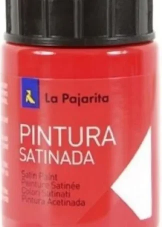 C/6 BOTE PINTURA SATINADA LA PAJARITA BERMELLON L07