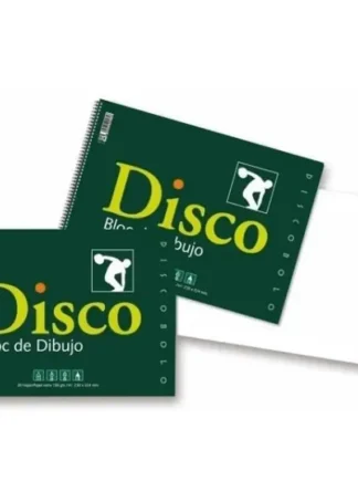BLOC DIBUJO DISCO ESPIRAL 130G 230X330MM 20H S/RECUADRO
