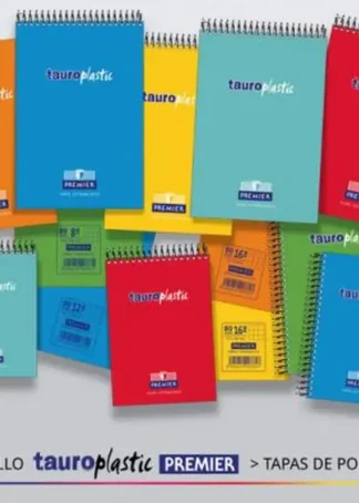 PAQ/20 BLOC TAUROPLASTIC 12º NATURAL 80H 63G CUAD 4X4