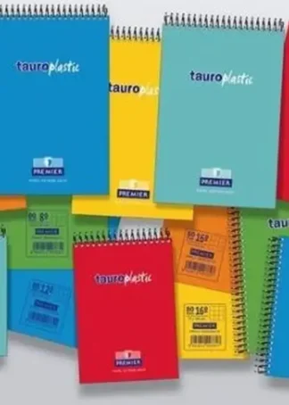 PAQ/20 BLOC TAUROPLASTIC 8º NATURAL 80H 63G CUAD.4X4