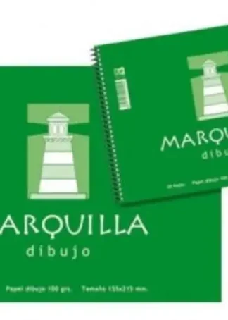 PAQ/10 BLOC DIBUJO ESPIRAL 95G Fº 20H LISO MARQUILLA