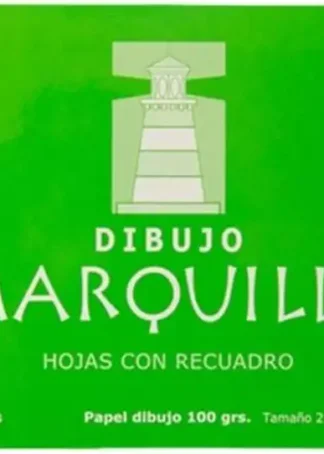 PAQ/10 BLOC DIBUJO ESPIRAL 95G Fº 20H CON RECUADRO A4