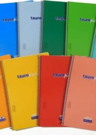 PAQ/8 BLOC 4º 80H 90G MILIMETRADO TAUROPLASTIC