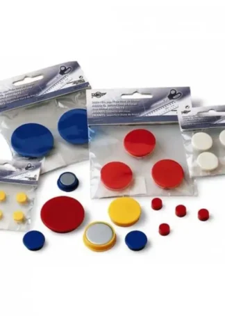 BLISTER 3 IMANES 30MM REDONDOS AZUL