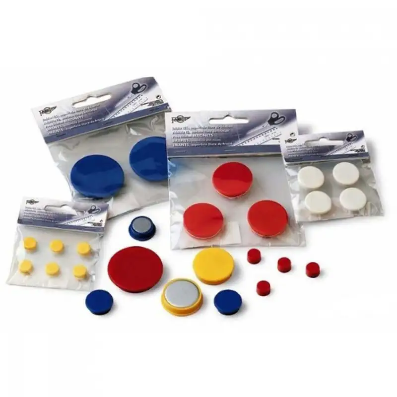 BLISTER 3 IMANES 30MM REDONDOS AZUL