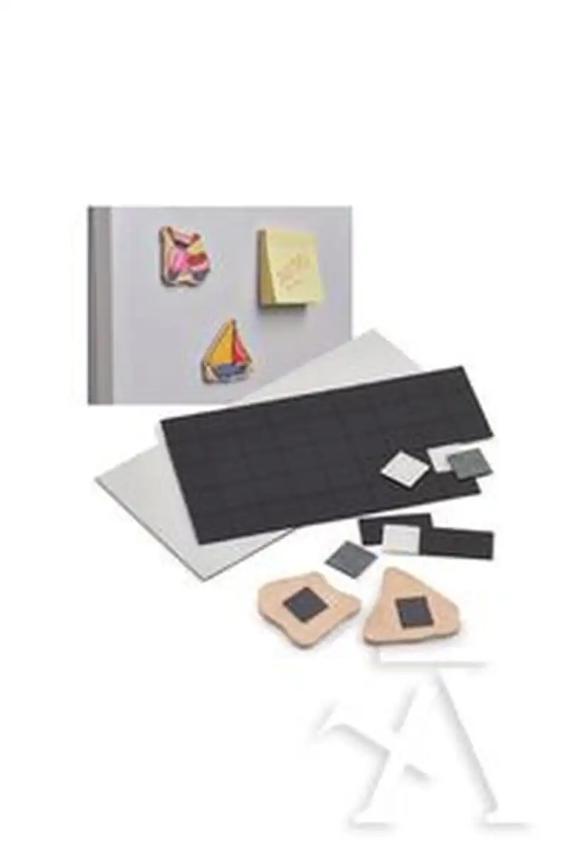 BLISTER 50 PASTILLAS MAGNETICAS ADHESIVAS 20X20MM