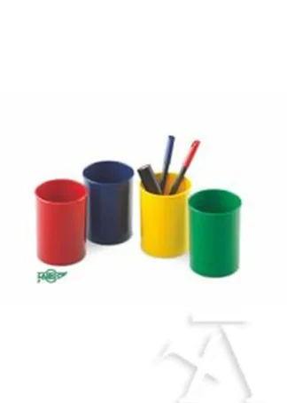 C/10 CUBILETES DE PLASTICO OPACO COLORES SURTIDOS FAIBO