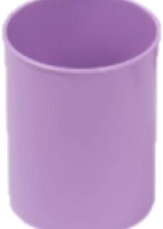 CUBILETE DE PLASTICO OPACO PASTEL VIOLETA