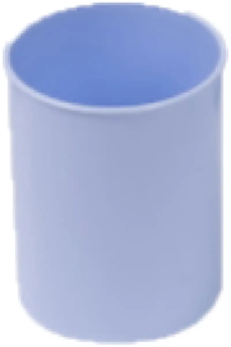 CUBILETE DE PLASTICO OPACO PASTEL AZUL