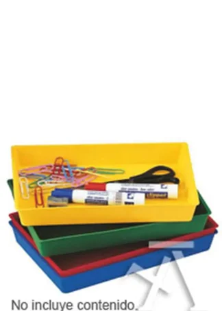 C/10 BANDEJA MULTIUSOS COLORES OPACOS SURTIDOS 247X154X30MM