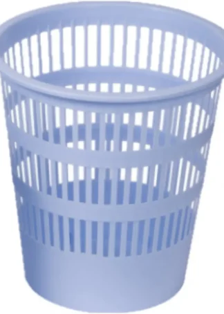 PAPELERA AZUL PASTEL