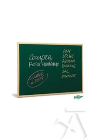 PIZARRA VERDE 60X90CM CON MARCO DE PINO FAIBO