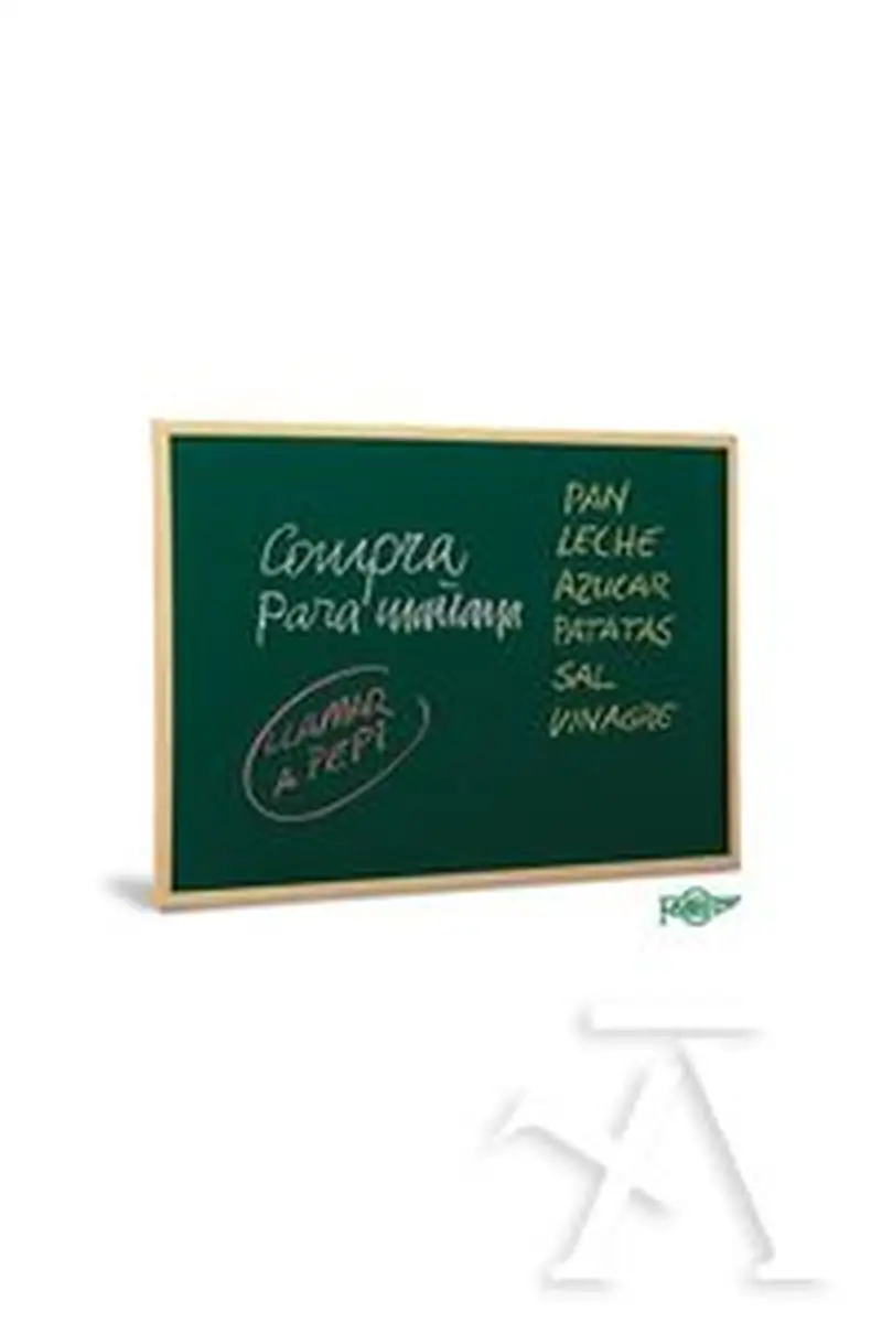 PIZARRA VERDE 60X90CM CON MARCO DE PINO FAIBO