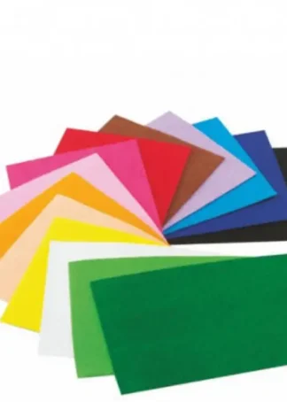 BLISTER 10 LAMINAS GOMA EVA COLOR NARANJA 40X60 FAIBO