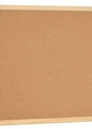 TABLERO DE CORCHO 40X60CM MARCO MADERA FAIBO