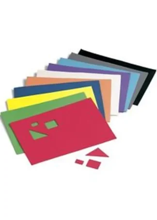 PAQ/10 LAMINAS GOMA EVA COLORES SURTIDOS 20X30CM