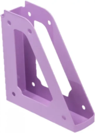 C/10 REVISTEROS PLASTICO VIOLETA PASTEL