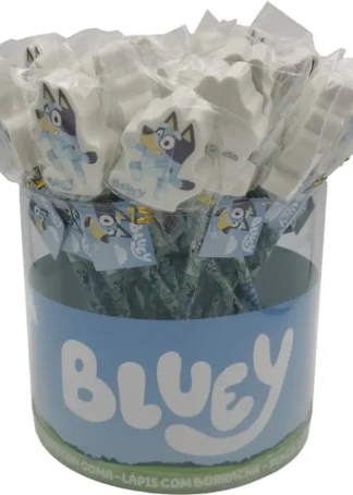 CUBO 36 LAPIZ CON GOMA DECORADA BLUEY