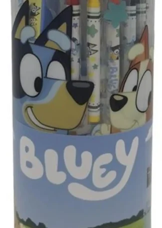 SET DE ACTIVIDADES 38 PIEZAS HUCHA BLUEY