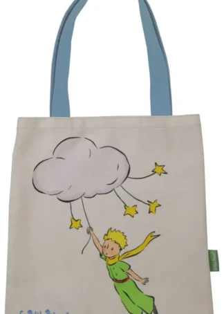 BOLSO DE TELA EL PRINCIPITO NUBE