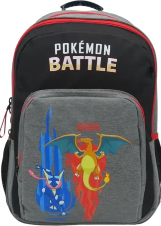 MOCHILA ESCOLAR POKEMON BATTLE