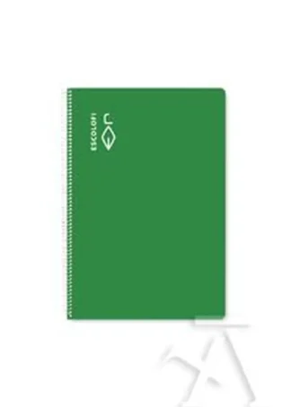 PAQ/5 BLOC Fº 50H 70G MILIMETRADO 2X2X16 ESCOLOFI VERDE