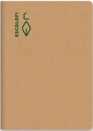 LIBRETA GRAPADA 8º GREEN POCKET 90X140MM 50 HOJAS 80G