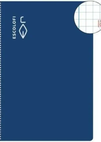 PAQ/5 BLOC FOLIO 50H 70G. CUA. 6X6 AZUL