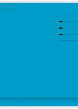 PAQ/25 SUBCARPETAS Fº BOLSA Y SOLAPA 320G AZUL