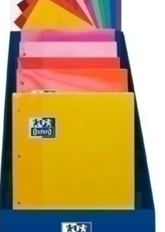 EXP 25 RECAMBIO COLOR1 A4 80H 4 TALADROS 90G. CUAD.5X5 C/C