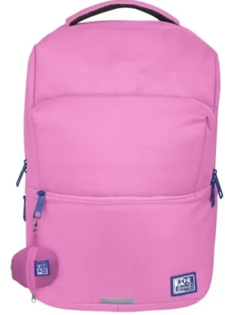 MOCHILA B-READY 42X30X15CM COLOR ROSA OXFBAG