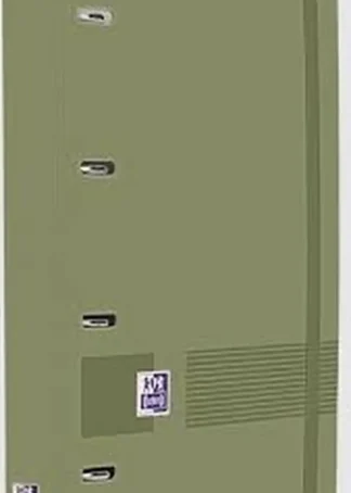 CARPEBLOC POLYFOAM A4+ 4 ANILLAS 35MM + RECAMBIO VERDE SAF.