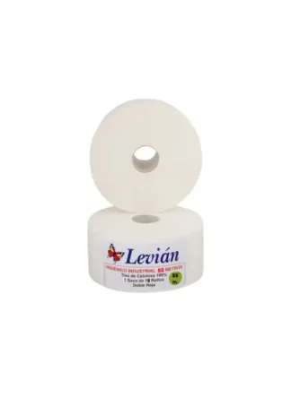 PAQ/18 ROLLOS PAPEL HIGIENICO INDUSTRIAL DOBLE HOJA 88M