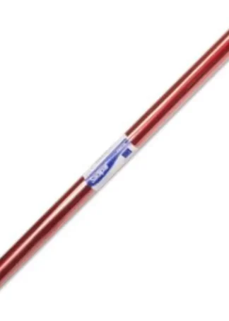 ROLLO CONTINUO PAPEL METALIZADO ROJO 0,5X10M