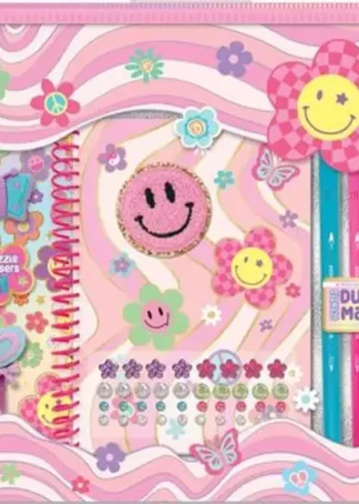 SET DE ESCRITURA DIVERTIDA GROOVY FLOWER HOT FOCUS