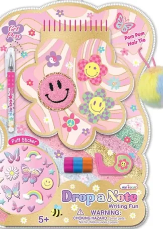 SET DE ESCRITURA GROOVY FLOWER HOT FOCUS