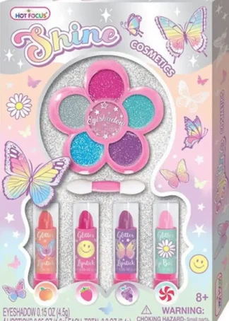 SET DE COSMETICOS VANITY AND BEAUTY BUTTERFLY HOT FOCUS