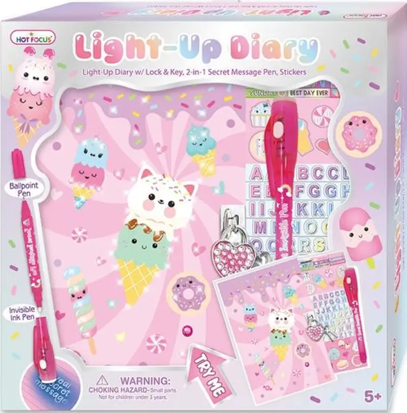 DIARIO DE MENSAJES SECRETOS SWEETS HOT FOCUS