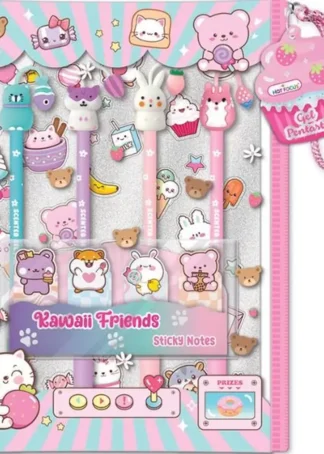 SET DE BOLIGRAFOS DE GEL CRITTER HOT FOCUS