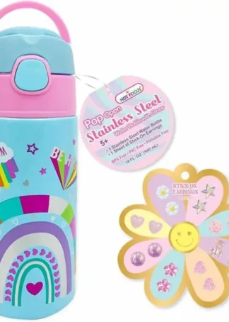 BOTELLA DE AGUA POP OPEN RAINBOW HOT FOCUS