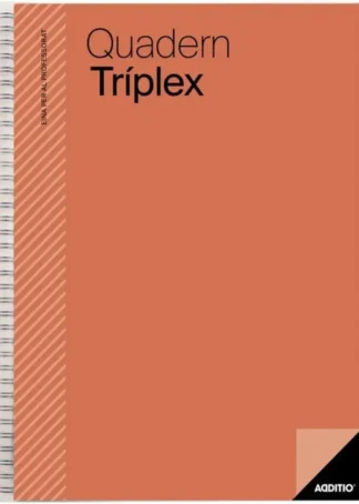 (CAT).QUADERN TRIPLEX ASORTITS